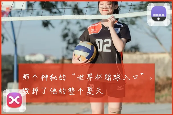 那个神秘的“世界杯赌球入口”，毁掉了他的整个夏天